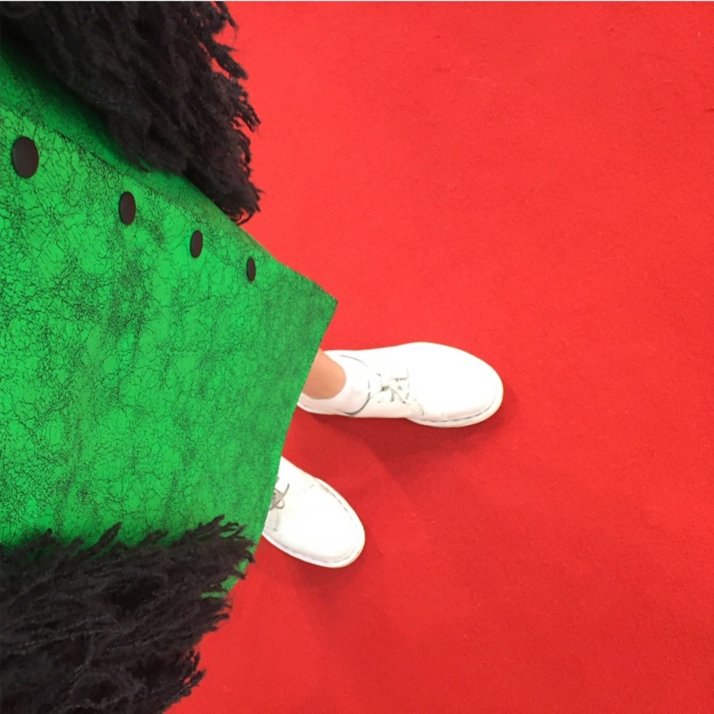 Rag & Bone Authentic Lamb Leather Skirt